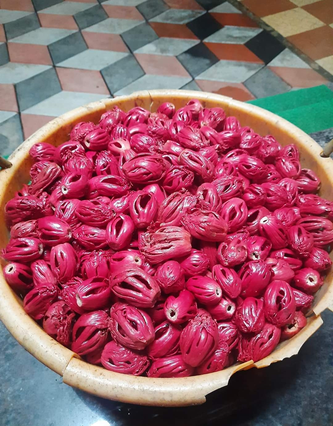 Nutmeg Kinattukara Bud 3-4 step big sizee 16*16 cover